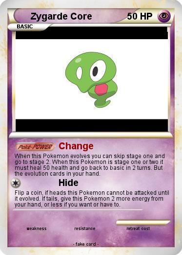 Pokemon Zygarde Core