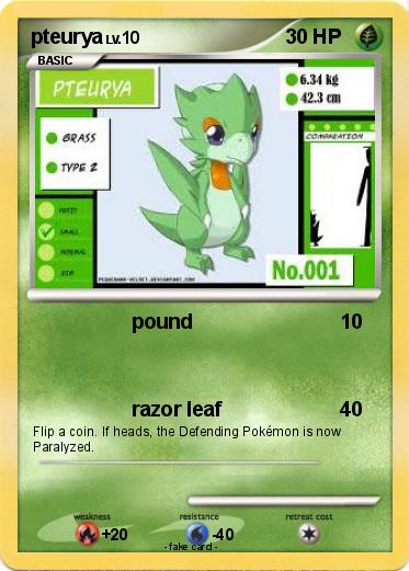 Pokemon pteurya