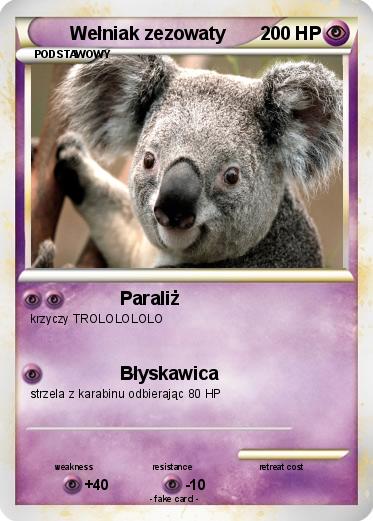 Pokemon Wełniak zezowaty