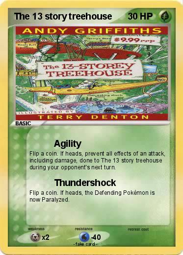 Pokemon The 13 story treehouse
