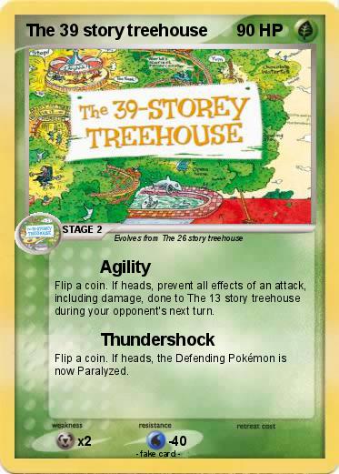 Pokemon The 39 story treehouse