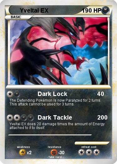 Pokemon Yveltal EX