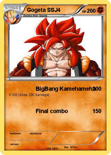 Pokemon Gogeta SSJ4