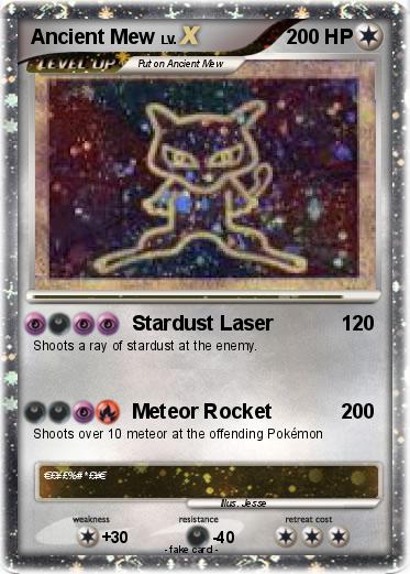 Pokemon Ancient Mew