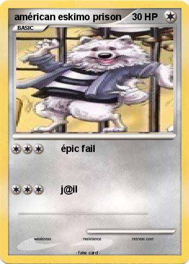 Pokemon américan eskimo prison