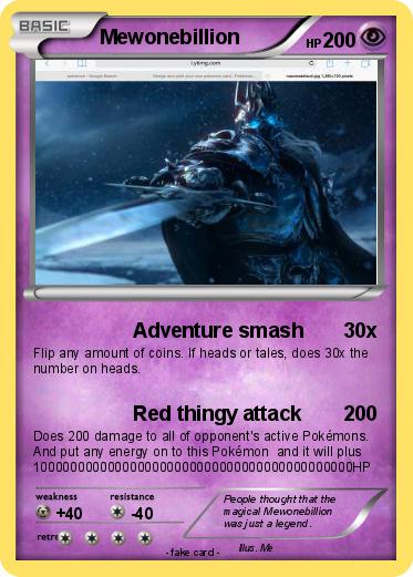Pokemon Mewonebillion