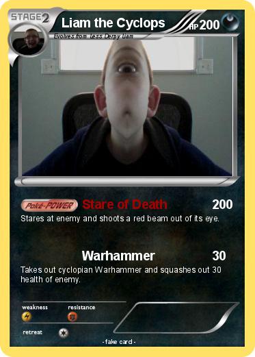 Pokemon Liam the Cyclops