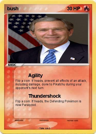 Pokemon bush
