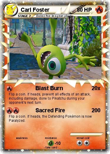 Pokemon Carl Foster