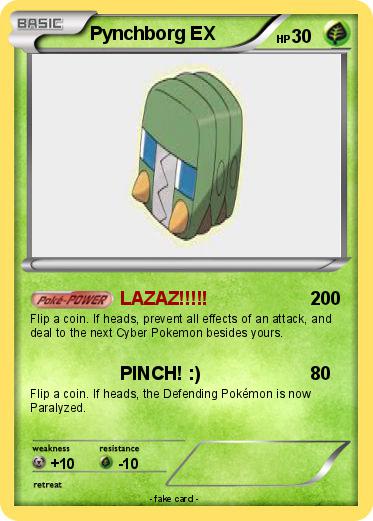Pokemon Pynchborg EX