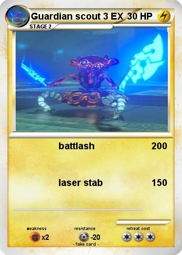 Pokemon Guardian scout 3 EX