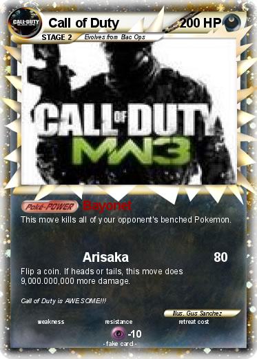 Pokemon Call of Duty
