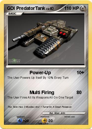 Pokemon GDI PredatorTank
