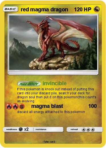 Pokemon red magma dragon