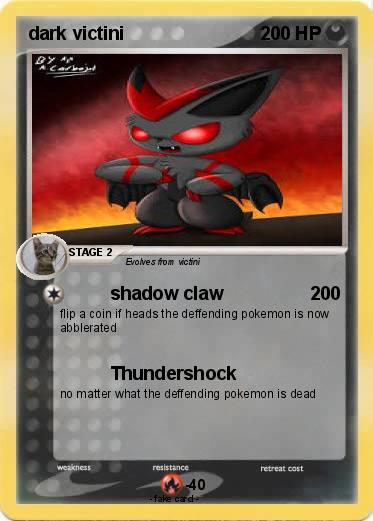 Pokemon dark victini