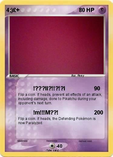 Pokemon 4;)£+
