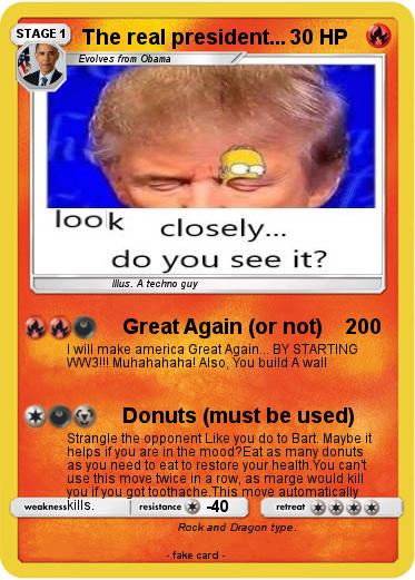 Pokemon The real president...