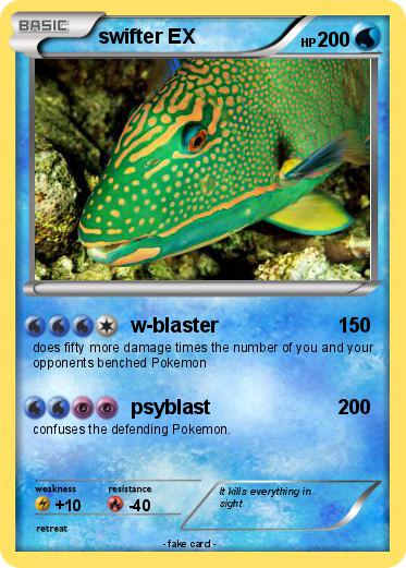 Pokemon swifter EX
