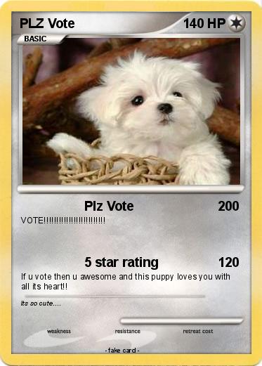 Pokemon PLZ Vote