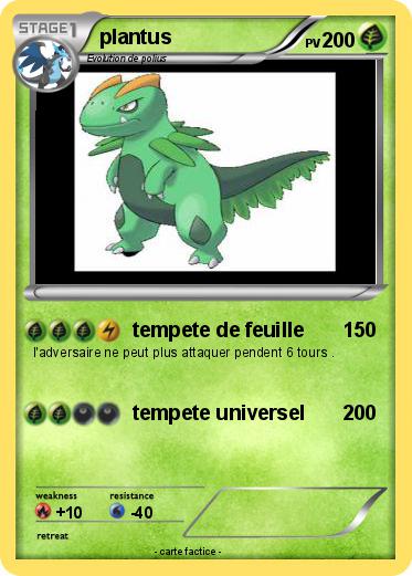 Pokemon plantus