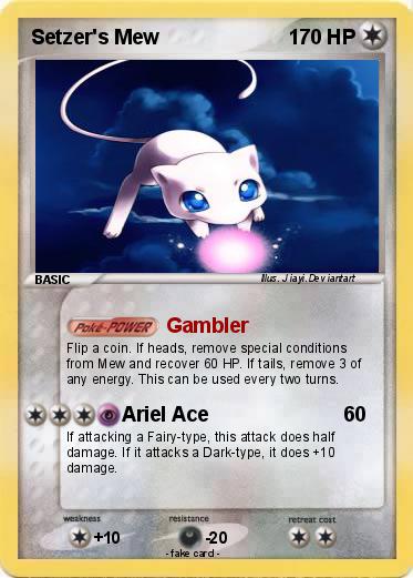 Pokemon Setzer's Mew