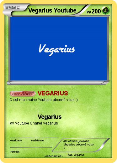 Pokemon Vegarius Youtube