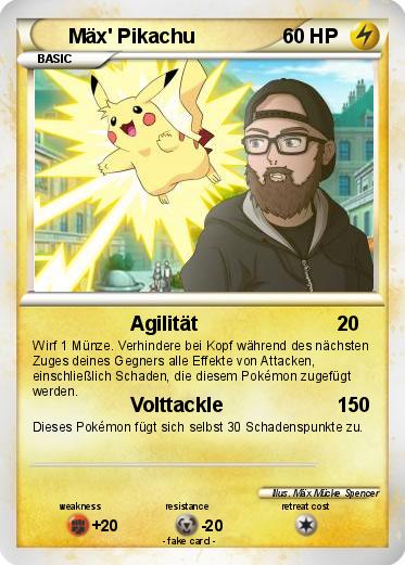 Pokemon Mäx' Pikachu