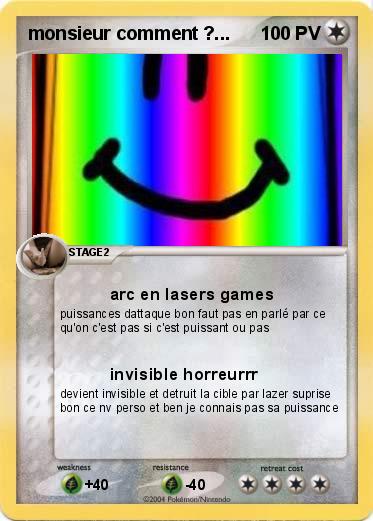 Pokemon monsieur comment ?...