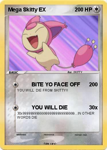 Pokemon Mega Skitty EX