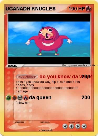 Pokemon UGANADN KNUCLES