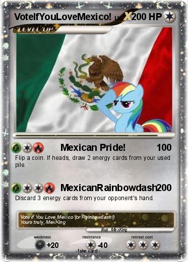 Pokemon VoteIfYouLoveMexico!