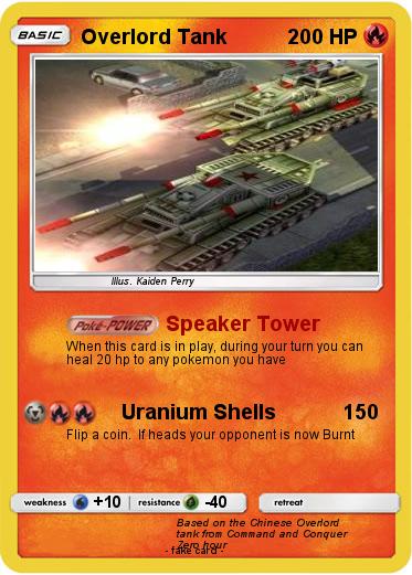 Pokemon Overlord Tank