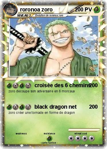 Pokemon roronoa zoro