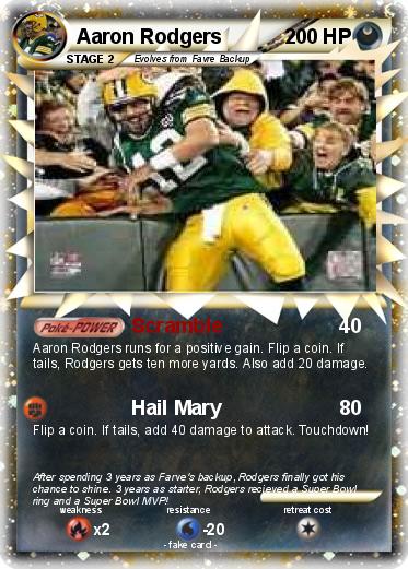 Pokemon Aaron Rodgers