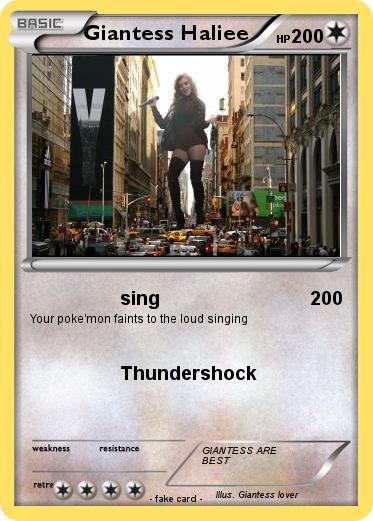 Pokemon Giantess Haliee