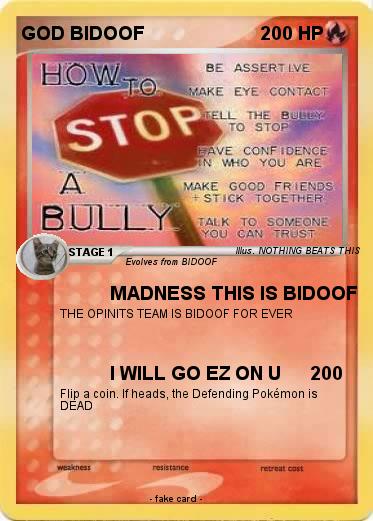 Pokemon GOD BIDOOF