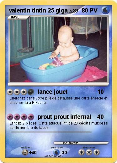 Pokemon valentin tintin 25 giga