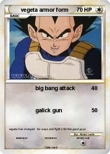 Pokemon vegeta armor form