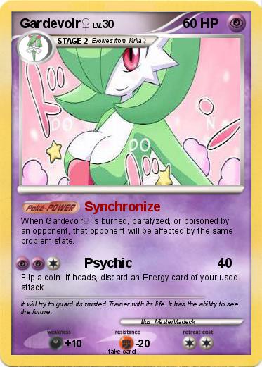 Pokemon Gardevoir♀