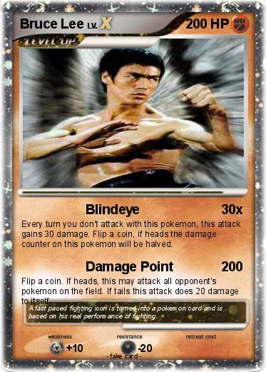 Pokemon Bruce Lee