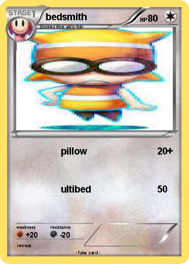 Pokemon bedsmith