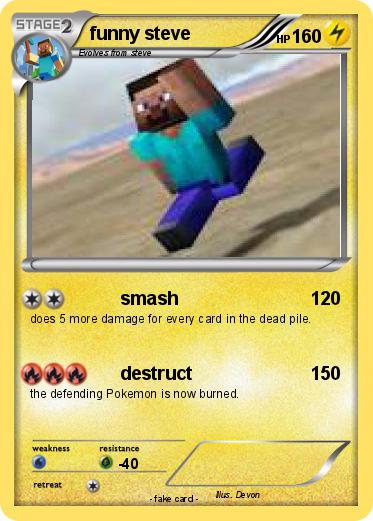 Pokemon funny steve