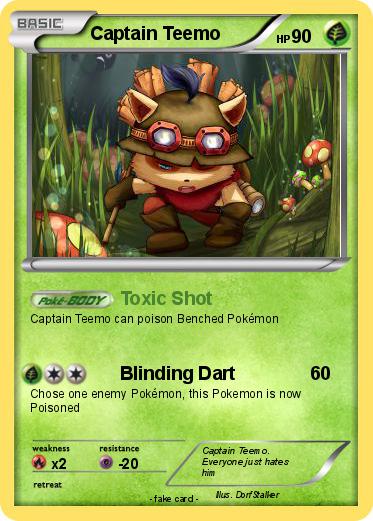 Pokemon Captain Teemo