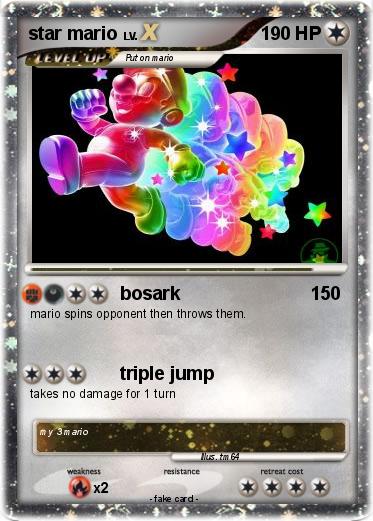 Pokemon star mario