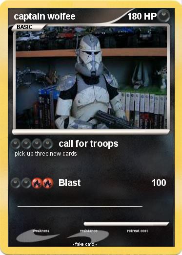 Pokemon captain wolfee