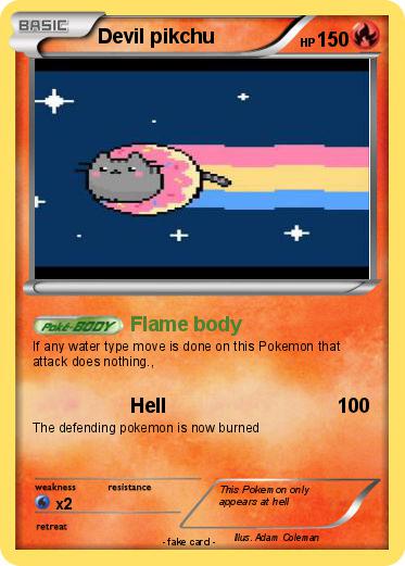 Pokemon Devil pikchu