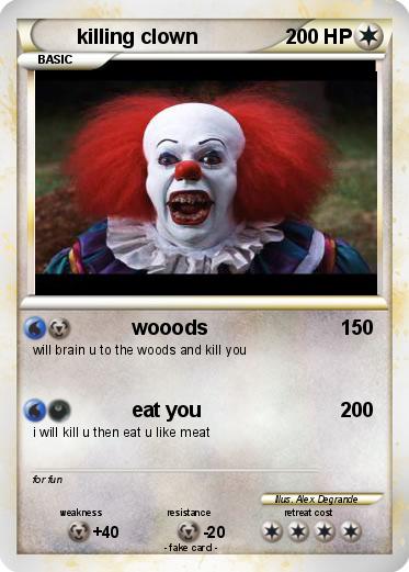 Pokemon killing clown