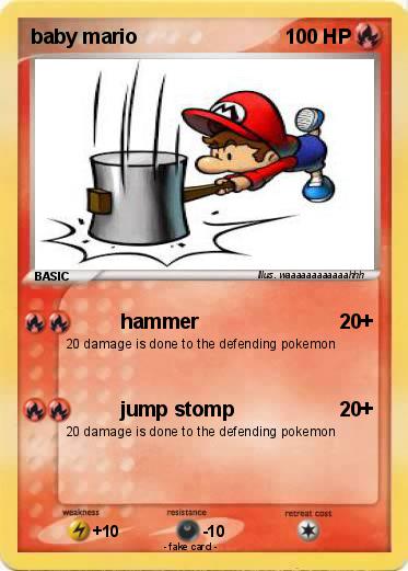Pokemon baby mario