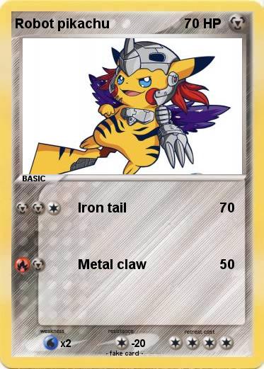 Pokemon Robot pikachu
