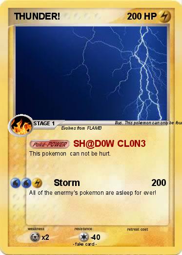 Pokemon THUNDER!